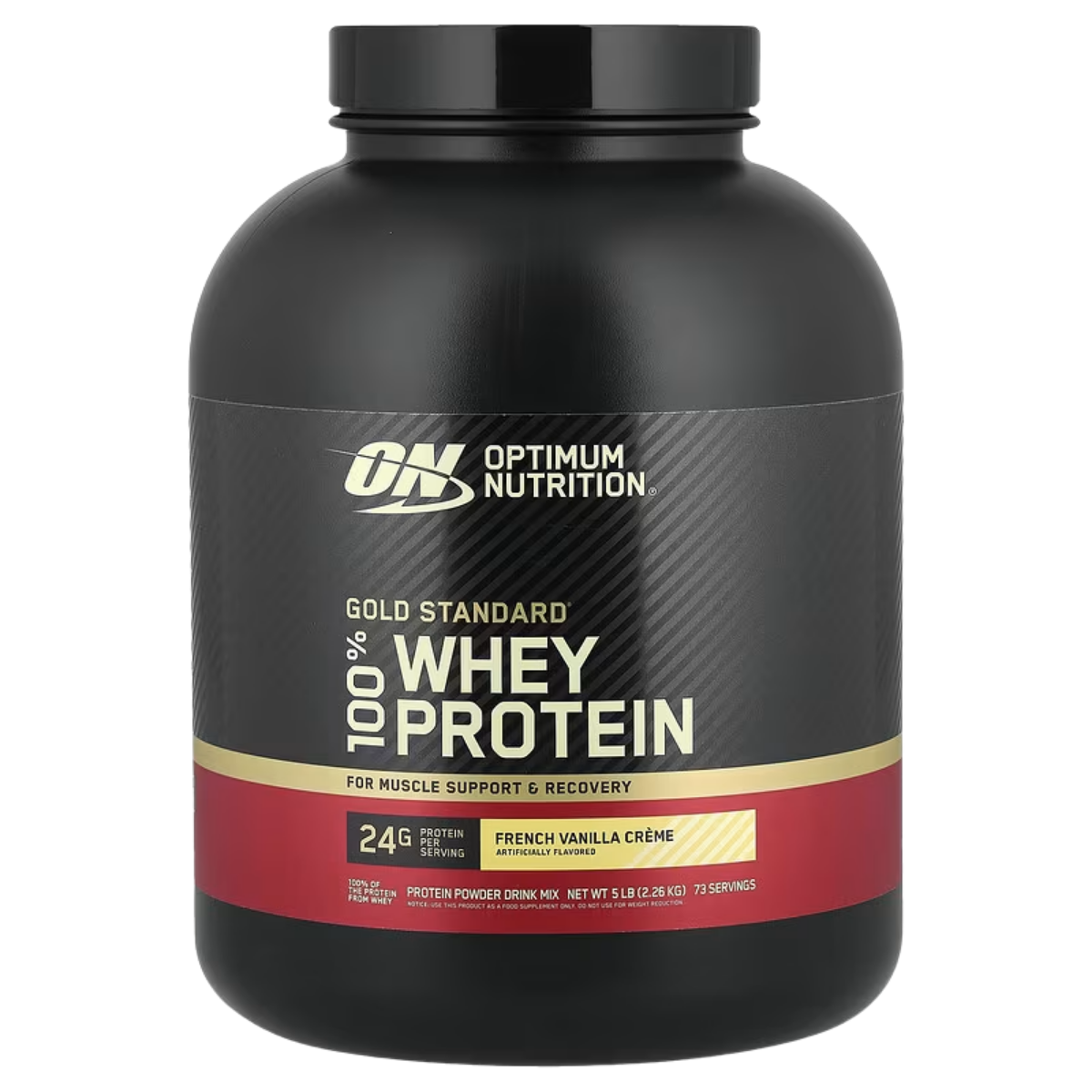 Whey Gold Standard Protein Vainilla 5 Lbs Optimum Nutrition