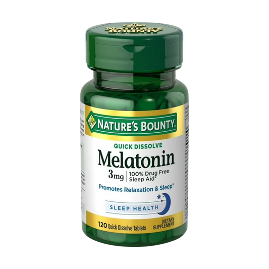 Melatonin 3 MG 120 Tabs Nature's Bounty
