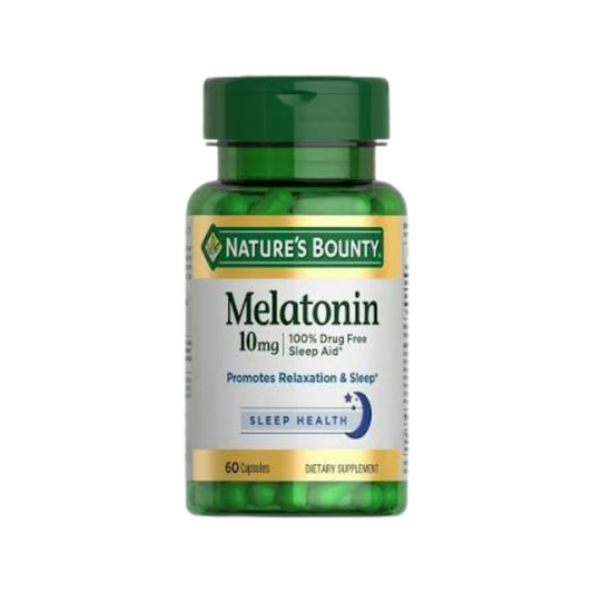 Melatonin 10 MG 60 Caps Nature's Bounty
