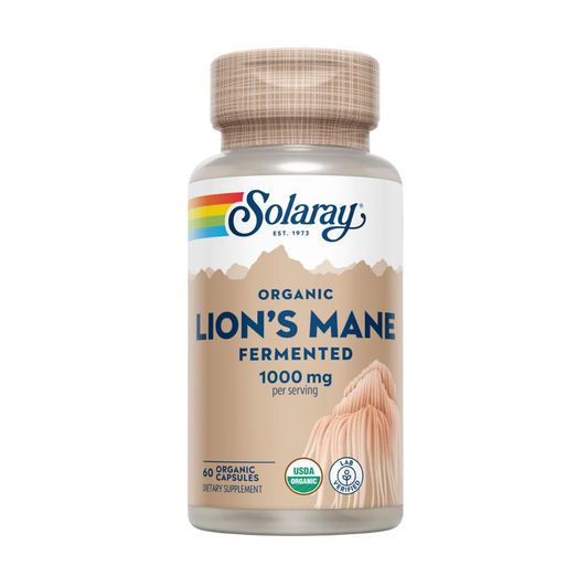 Lion's Mane 1000 MG 60 Caps Solaray