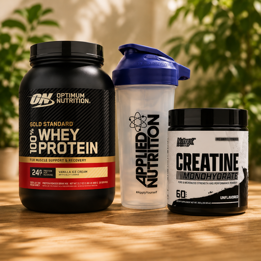 Kit Proteína + Creatina + Shaker